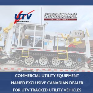 Commercial Utility Equipment Named Exclusive Dealer